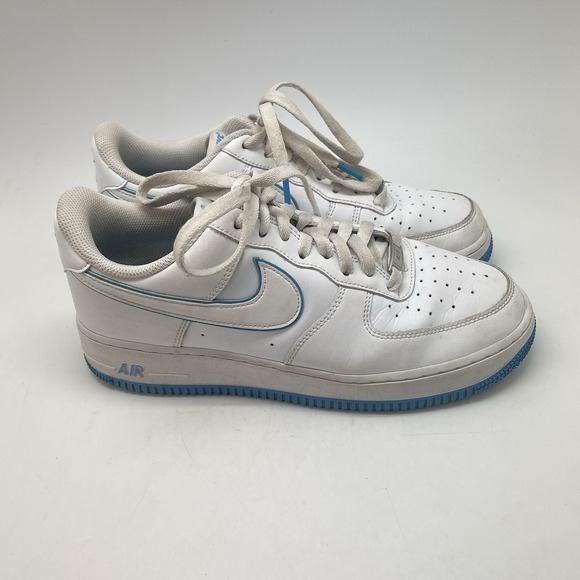 Nike Sneakers Air Force 1 \'07 Mens 9 DV0788-101 University Blue Athletic Shoes‎ main image 10